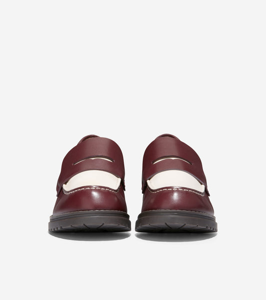 W28817:BLOODSTONE/IVORY LTR