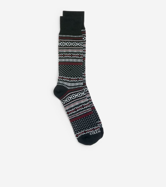 Men's Classic Dress Fairisle Socks