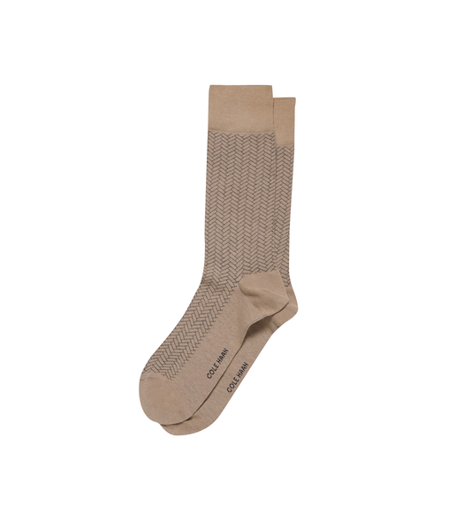 Men's Classic Dress Geo Crew Socks