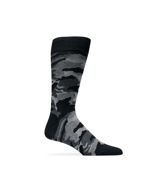 Men's Classic Dress Stripe Crew Socks