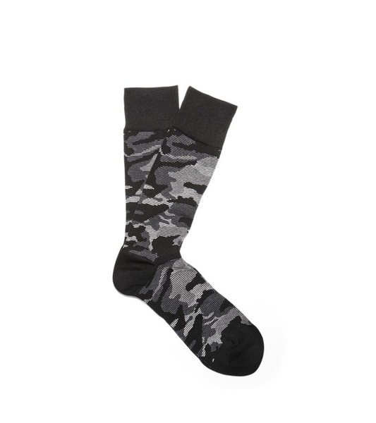 Men's Classic Dress Stripe Crew Socks