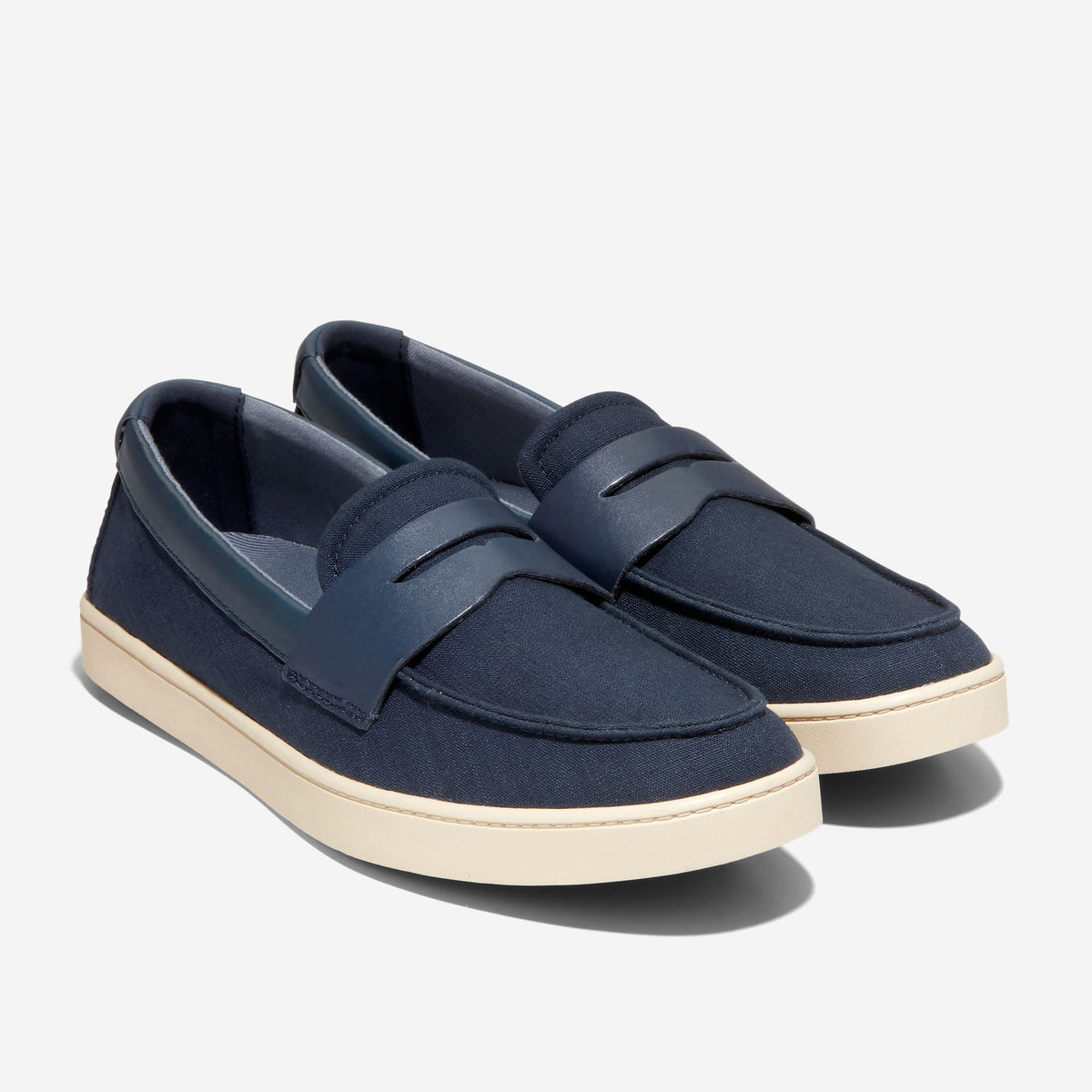 C39014:NAVY BLAZER / ANGORA