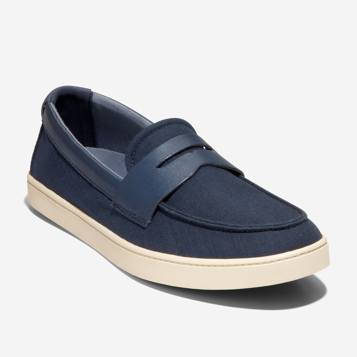 C39014:NAVY BLAZER / ANGORA